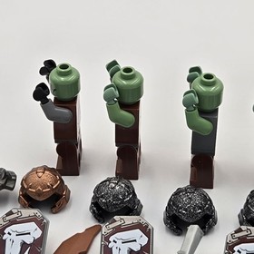 LEGO 7048 Castle Troll Warship Minifigures Troll Warrior Dwarf Lot of 7 W Extras