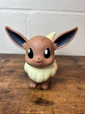 Rare 1998 DX Tomy Pokémon Jumbo Eevee Articulated C.G.T.S.J PVC Figure 4.5"