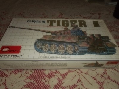 MINICRAFT 1304, 1/35 PZ.KPFW. VI TIGER I PLASTIC MODEL KIT