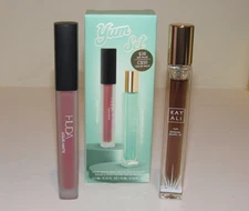 Kayali YUM Pistachio Gelato Perfume Huda Beauty Liquid Lipstick QUEEN OF SHEBA