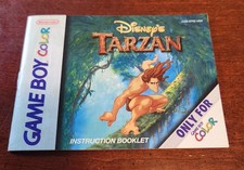 Game Boy Color Instruction Booklet - Tarzan