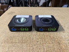 2 x Grandstream HT802 ATA VoIP Analog Telephone Adapter 2-Port LOT 2 No PWR