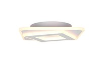 Trio Led-Deckenleuchte Emilio 30X30 Cm Weiß Matt Color Switch Deckenlampen