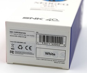 SNK Neo Geo Mini Video Game Pad Controller New - For Neo Geo Mini Console White