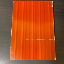 Ryuichi Sakamoto Trio Scores World Tour 1996 Limited Edition Piano violin cello