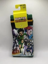 Hunter X Hunter Group Crew Socks NIP /W Tags Bioworld 8-12