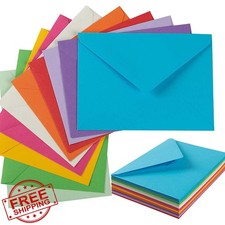 200 A7 Envelopes 5x7 Inch Multicolor Invitation Card Mailers
