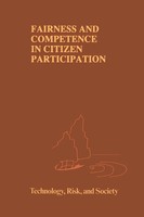 Fairness And Competence In Citizen Participation Ortwin Renn (U. A.) Taschenbuch
