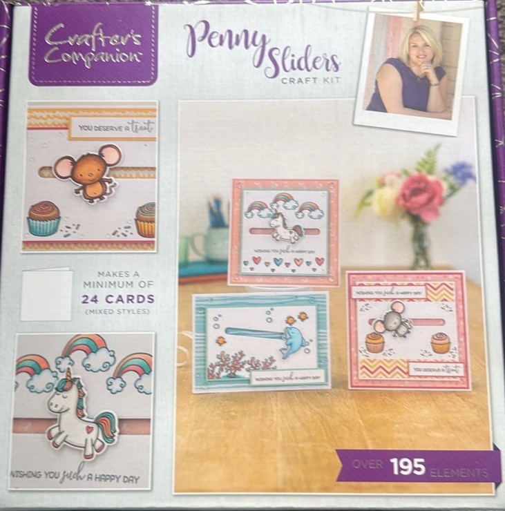 Crafters Companion  #35 Craft Subscription Box- Penny Sliders New-image