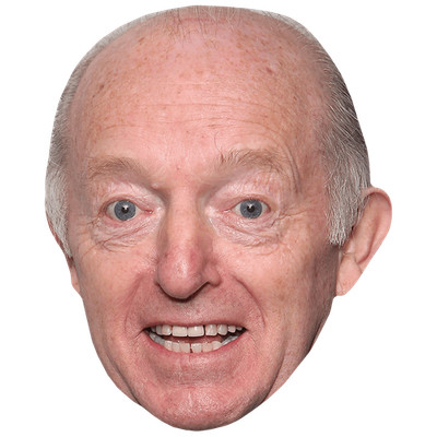 Newton Daniels (Teeth) Celebrity Mask, Flat Card Face, Fancy Dress Mask