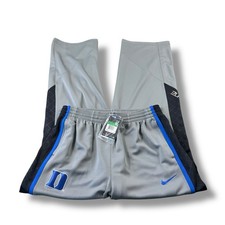 NWT 2013 Nike Elite Duke Blue Devils Gray Dri-Fit Sweatpants Mens Size XL Rare