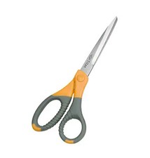 WEDO Schere TITAN plus, spitz, L&auml;nge: 180 mm, grau/gelb 1 bis 40 Stk SPARE 65%