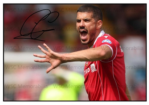 11555. Conor Coady Signed Pictures (A4 Prints) Leicester Everton Wolves Wrexham