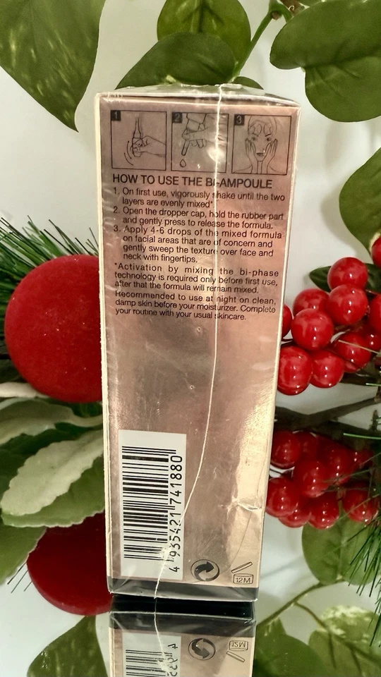 SUERO BI-AMPOULE Lancome ABSOLUE Reparación Barrera de la Piel Nuevo en Caja Auténtico Foto 4 de 4