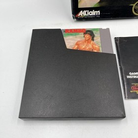 Rambo NES Nintendo Complete CIB Authentic! GREAT Condition! NICE!