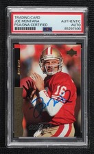 PSA/DNA 1995 Box Set Joe Montana #18 PSA/DNA Authentic Card & Auto HOF 0q9g