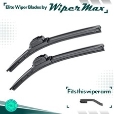 Wipermax Windscreen Wiper Blades for Kia Stinger CK 2017 2018 - 2024 Set 26"+18"