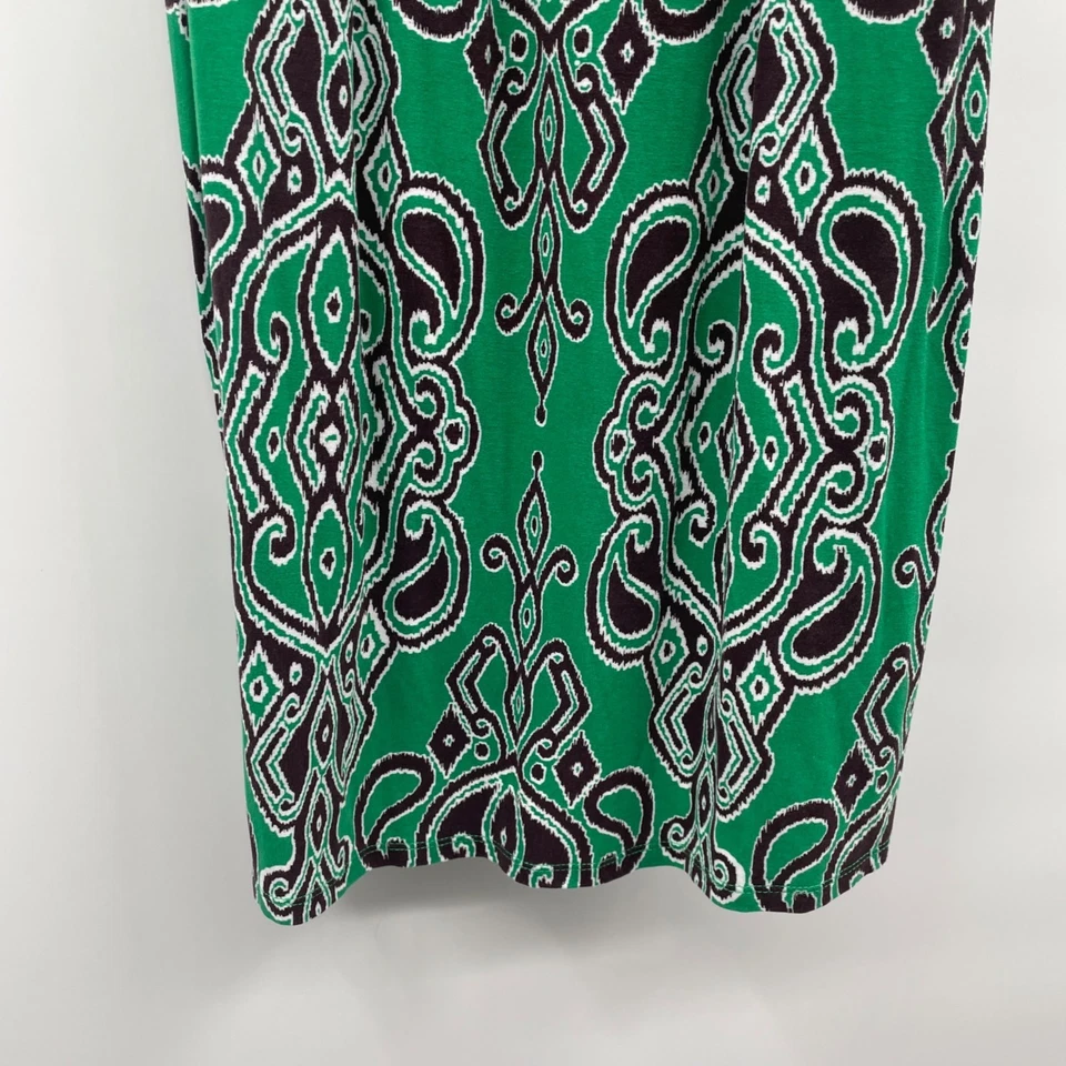 INC International Concepts Mujer Solero Correas Espagueti Verde/Multi Talla XL Foto 3 de 4