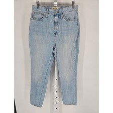 Madewell Womens Sz 27 The Curvy Perfect Vintage Blue Jeans Light Wash