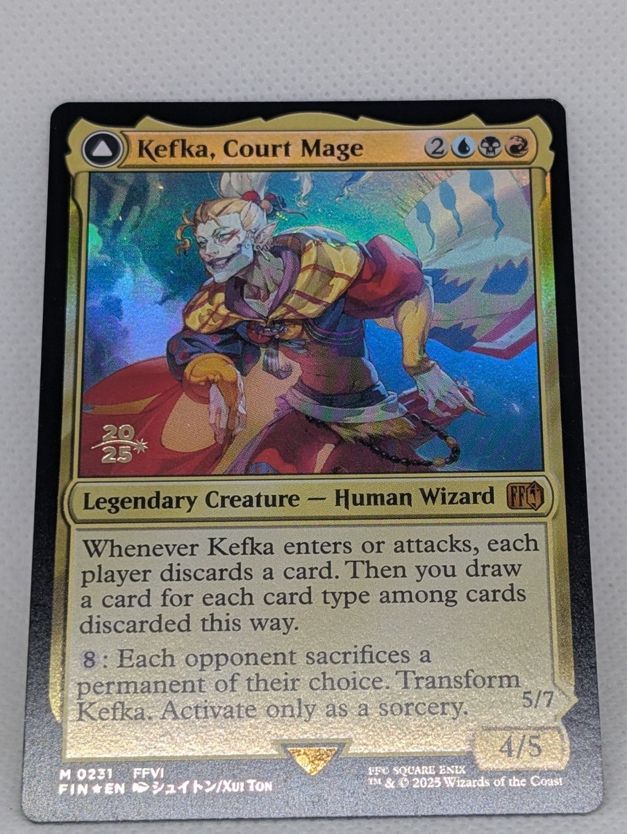 マジック：ザ・ギャザリング Kefka, Court Mage Kefka, Court Mage - FINAL FANTASY - Magic: The Gathering