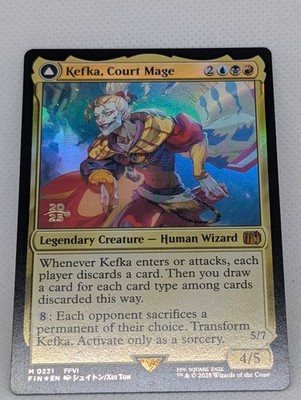 Kefka, Court Mage Prerelease Cards Foil for sale online | eBay
