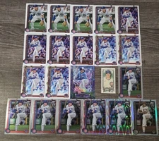 Matt Shaw RC- 21 Card Lot- Chicago Cubs