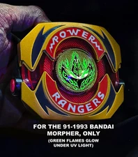 Mighty morphin Power Rangers Dragonzord Heiress metal power coin fo 1993 morpher