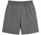 BOYS ALL AROUND FULL ELASTICATED PULL UP SCHOOL SHORTS NO HOOK CLIP UNIFORM SIZE