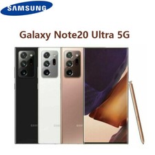 New Samsung Galaxy Note20 Ultra 5G SM-N986U 128GB GSM CDMA Factory Unlocked 6.9"