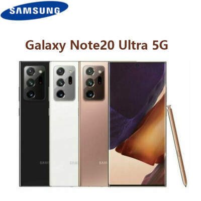New Samsung Galaxy Note20 Ultra 5G SM-N986U 12+128GB GSM+CDMA Unlocked 108MP