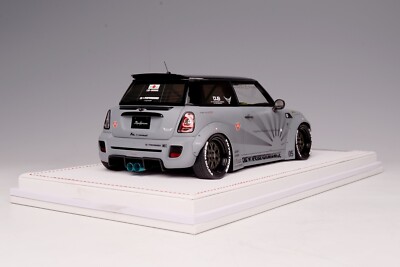 1/18 IVY Models Mini Cooper LB Performance Liberty walk in Grey