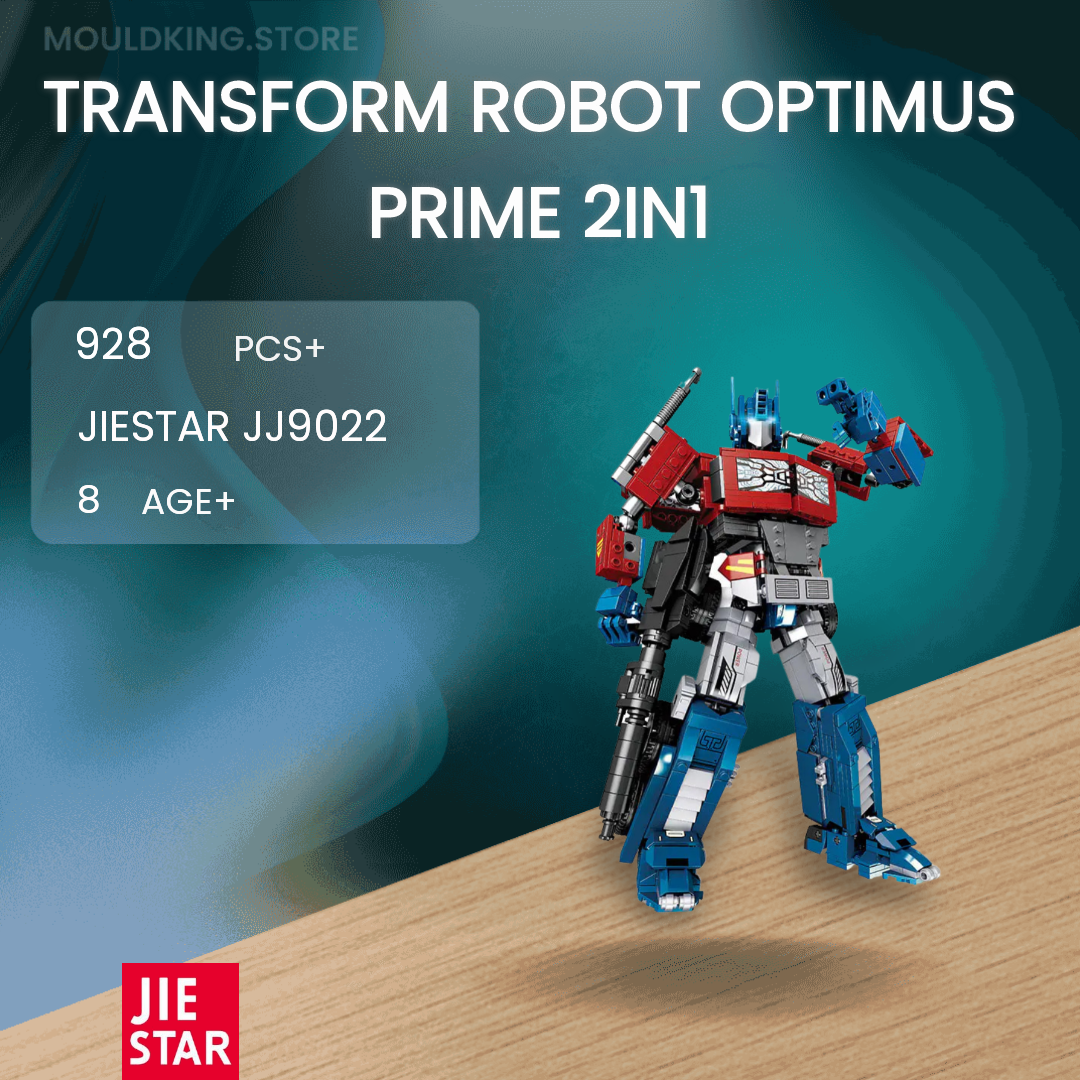 JIESTAR JJ9022 Transform Robot Optimus Prime 2IN1 with 928 Pieces