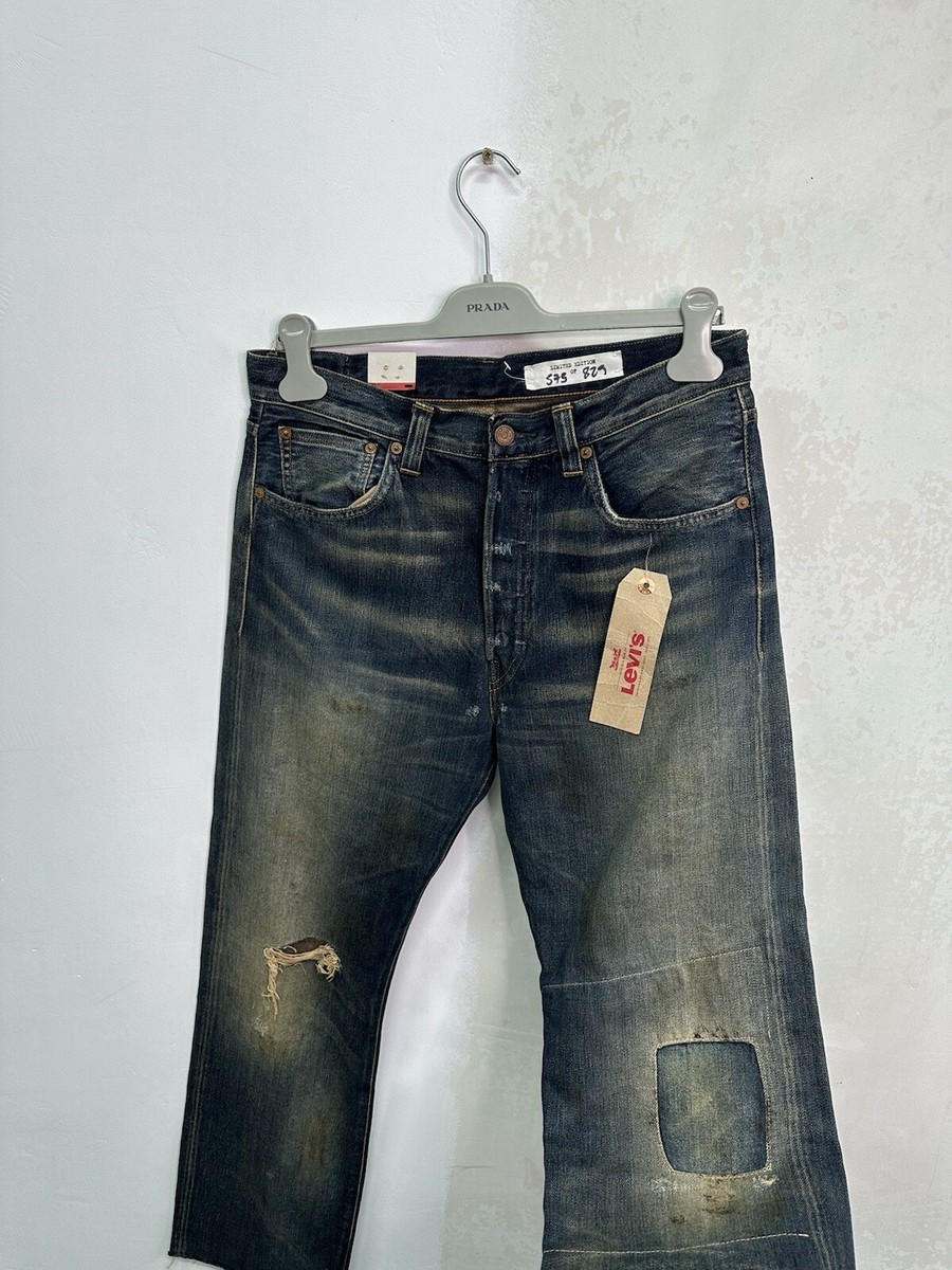 Levi's Limited Edition 573/829 Distressed Salvage Rare Jeans Levi's Limited Edition 573/829 Distressed Salvage Rare Jeans
