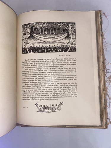 Liimage French Literary and Artistic Book 1896 Vintage Antique - Imagen 7 de 17