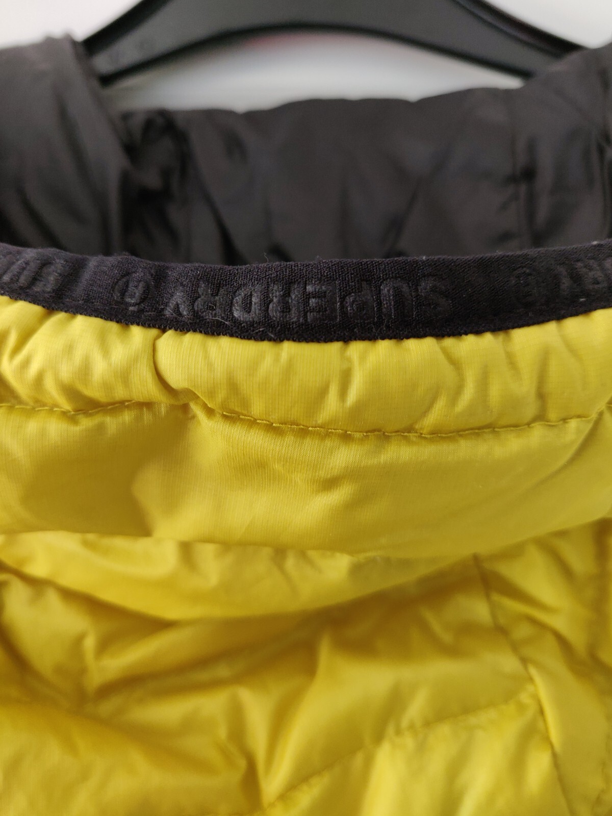 Superdry Down Yellow Puffer Jacket Lightweight Co… - image 14