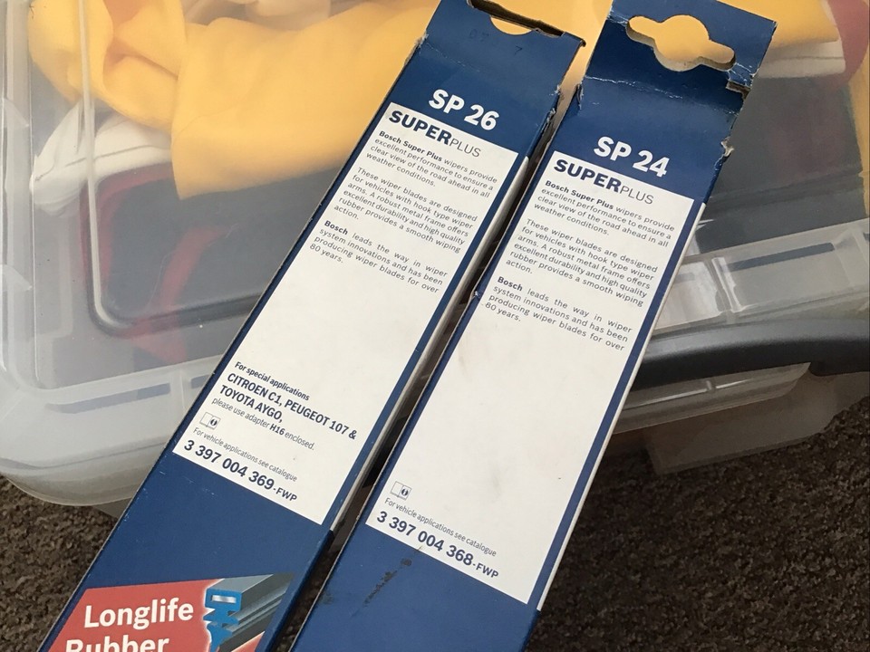 Bosch SP24 & SP26 Wiper Blades eBay