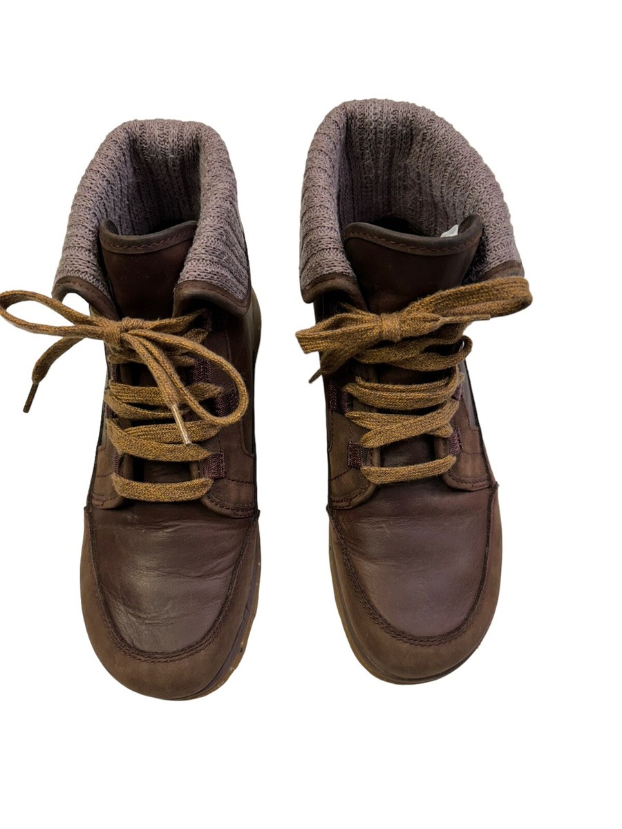 Chaco Barbary Boots Mahogany Performance Footwear Women's Size
