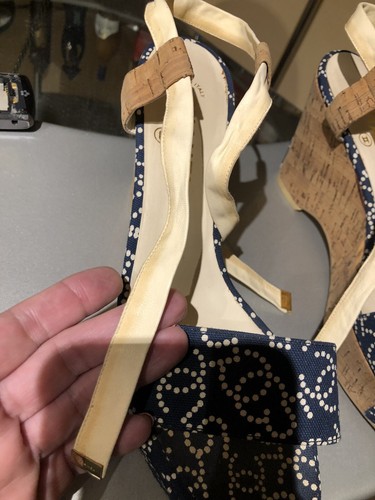 Chanel cork wedge sandals Size 41 - Picture 5 of 7