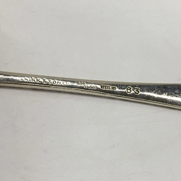 Escolha de manteiga S. Kirk & Son prata esterlina Repousse 6 polegadas - Imagem 3 de 4