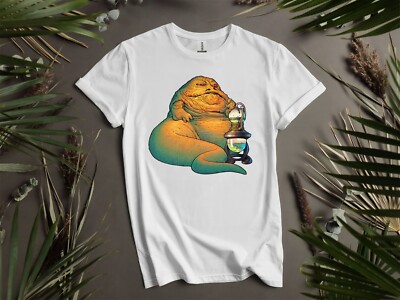 Lustiges Star Wars Jabba Hutt Pose Jabbas Hoodie Tshirt Herren Damen Unisex AD899
