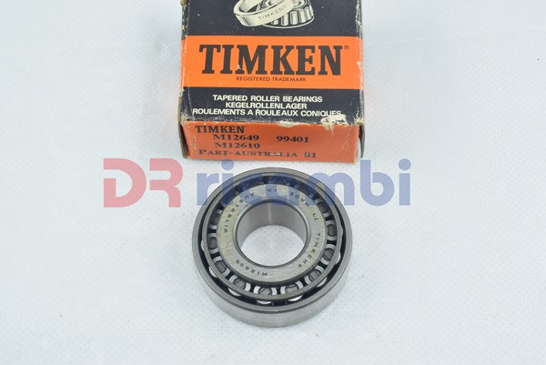 Kegelrollenlager FüR Fiat VW Timken M12649/M12610 - D. 21.43X50X17.526-image