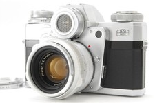 "EXC   " Zeiss Ikon CONTAREX Bullseye Planar 50mm f2 Lens From Japan