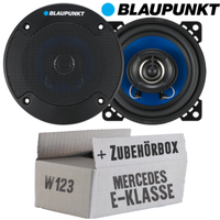 Lautsprecher Boxen Blaupunkt 2-Wege Auto KFZ Einbauset FüR Mercedes W123 Front