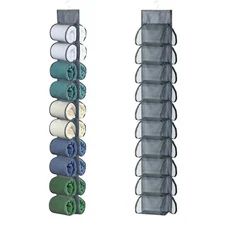 20 Pockets Hanging Legging Organizer for Closet Wardrobe Behind Door