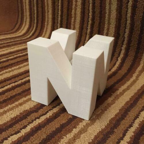3d Printed Nintendo 64 N64 Logo Multiple Sizes Ebay