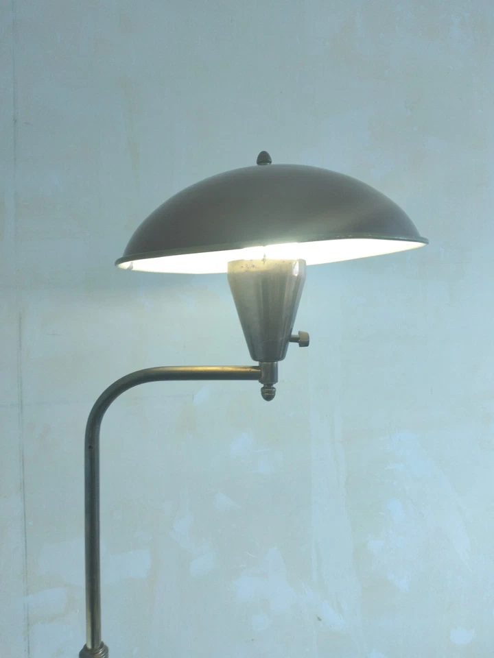 Vintage- lampe de sol année 40'/ 50'-orientable- - Photo 3/4