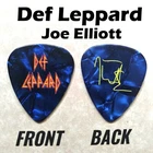 Def Leppard Joe E Rock Band novelty signature guitar pick- (Q-E16)