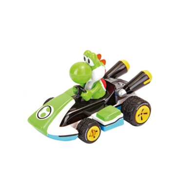Carrera Mario Kart 8 Yoshi Pull-Back Modellauto Dino Rennfahrer 1:43