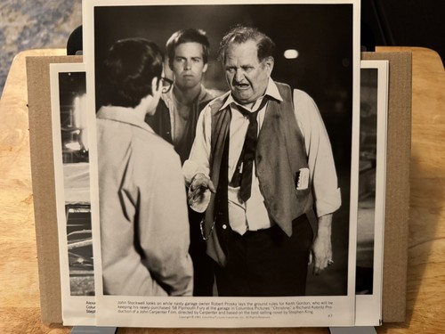 CHRISTINE 1983 Horror Movie Press Kit with 11 B&W Photos - John Carpenter - Picture 8 of 11