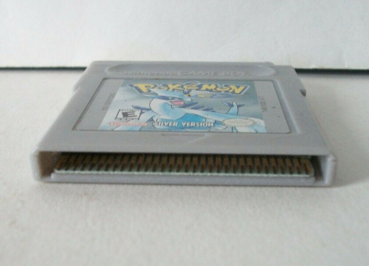 Pokemon Silver Version Nintendo Game Boy Color Authentic Dead Battery  Gameboy